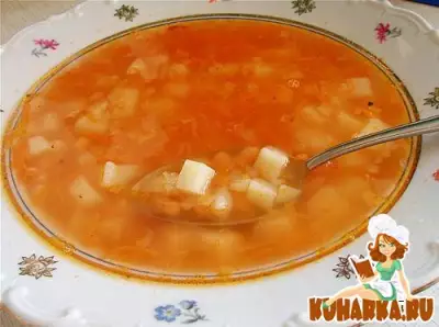 Быстрый фасолевый суп