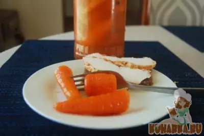 Маринованная морковка