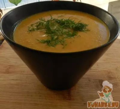 Тыквенно-бататовый суп-пюре