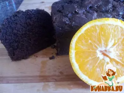 Шоколадный пирог с ароматом апельсина