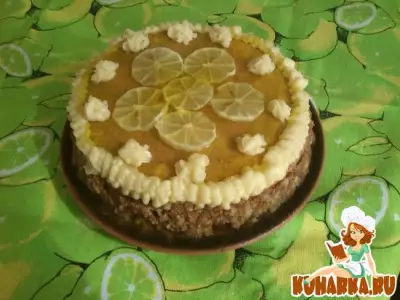 Торт "Лимонный аромат"