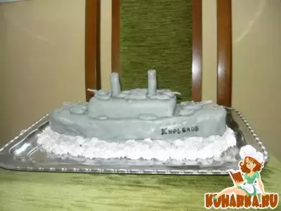 Торт военный корабль