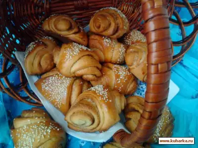 Финские булочки с корицей и кардамоном.