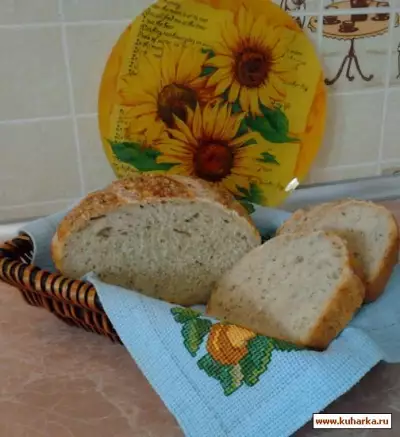 Итальянский хлеб на травах