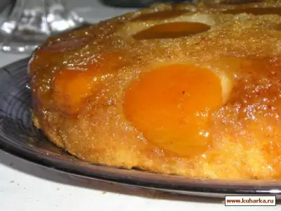 Перевернутый абрикосовый пирог от Билла Грейнджера