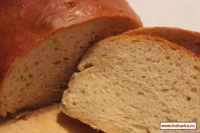 Хлеб с гречневой мукой и тмином