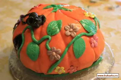 Торт на Хеллоуин