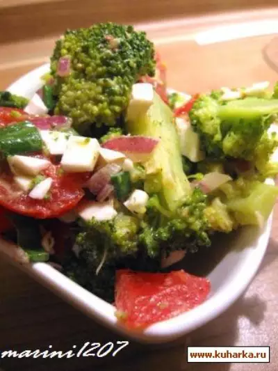 Салат брокколи broccolisalat