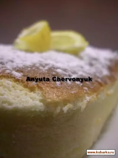 Мокрый лимонный торт (Tarta molhado de limao)