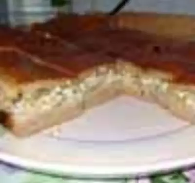 Сербский рыбный пирог