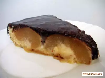 Шоколадно-грушевый пирог "Эллен"