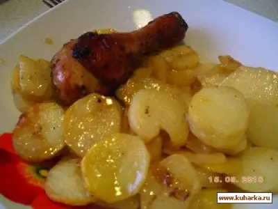 Картошка с курочкой в Аэрогриле