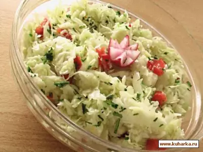 Немецкий капустный салат