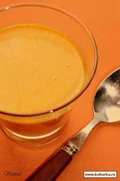 Морковный суп пюре