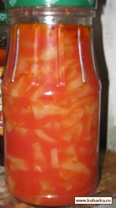 Перец в томатном соку