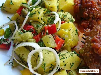 Пататосалата - Картофельный салат