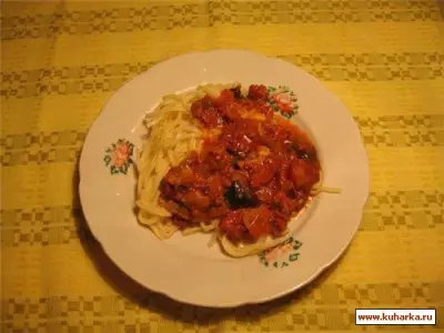 Соус "Обильный" для спагетти