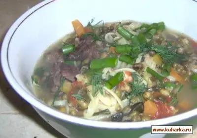 Мош - Угро, машевый суп с лапшой