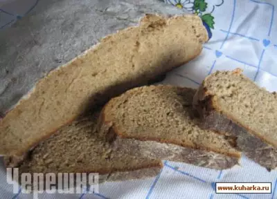 Хлеб Украинский черный круглый
