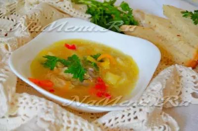 Суп на костном бульоне в мультиварке-скороварке – кулинарный рецепт