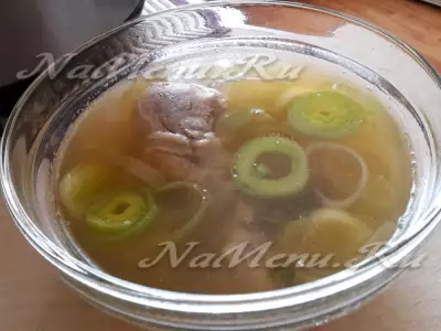 Шотландский суп «Кокки-ликки»