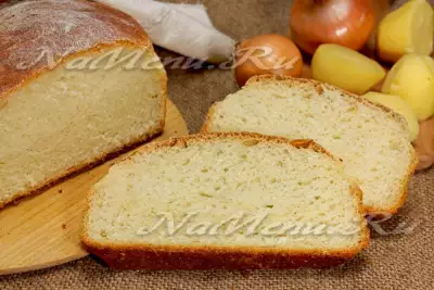 Картофельный хлеб на кефире