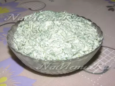Универсальная закуска из зелени