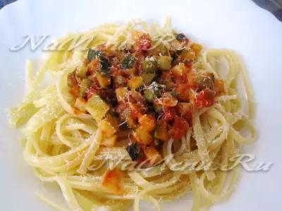 Овощной соус для спагетти