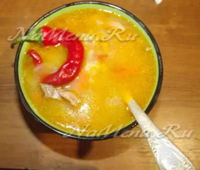 Суп с машем и рисом - Машхурда