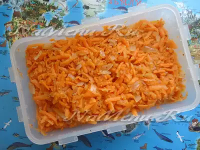 Острая морковка с луком