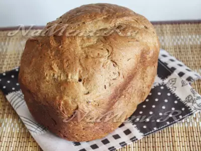 Хлеб с тмином в хлебопечке