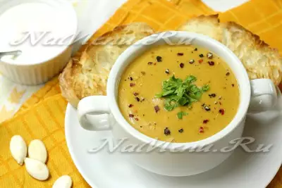 Велюте – французский крем-суп из тыквы
