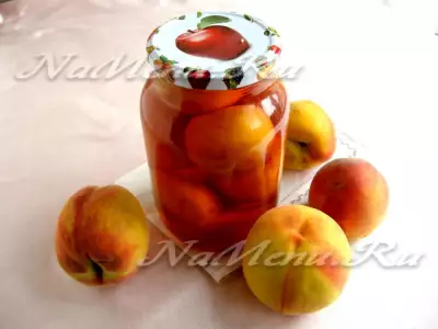 Консервированные персики