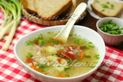 Рыбный суп из головы толстолобика