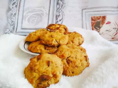 Кукурузное печенье с сухофруктами рецепт с фото