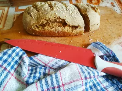 Бездрожжевой ржаной хлеб рецепт с фото