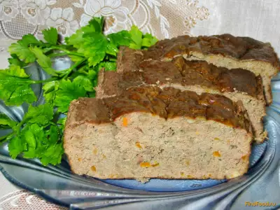 Суфле из печени в духовке рецепт с фото