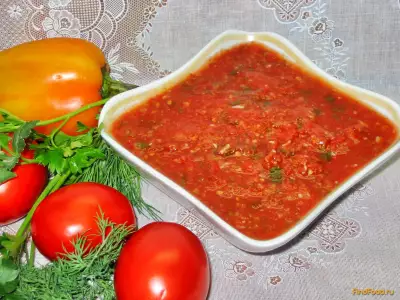 Томатный соус на зиму рецепт с фото