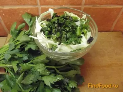 Французский салат с капустой и огурцами рецепт с фото