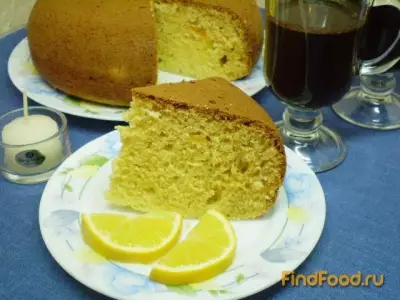 Кекс с курагой и лимонным соком рецепт с фото