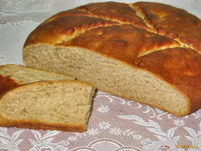 Круглый ржаной хлеб рецепт с фото