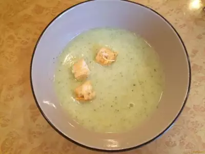Суп-пюре с цветной капустой и брокколи рецепт с фото