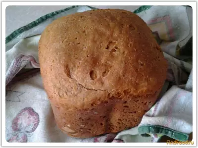 Ржано-пшеничный хлеб в хлебопечке рецепт с фото
