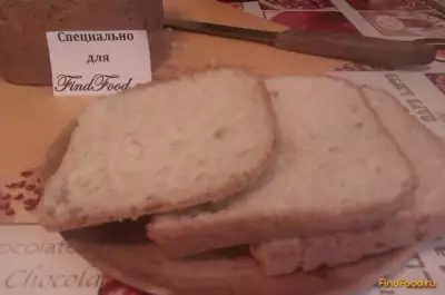 Белый хлеб с семечками в хлебопечке рецепт с фото