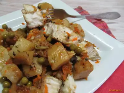 Маринованная щука с овощами рецепт с фото