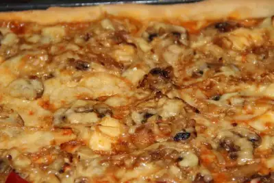 Грибная пицца Контадина рецепт с фото