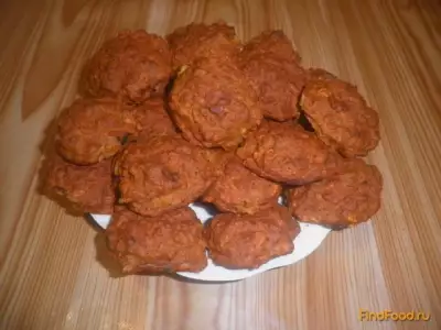 Тыквенно-овсяное печенье рецепт с фото