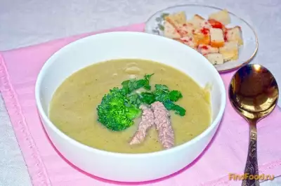 Суп-пюре с брокколи рецепт с фото