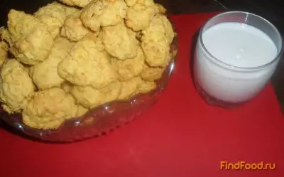 Мокровно-кокосовое печенье рецепт с фото