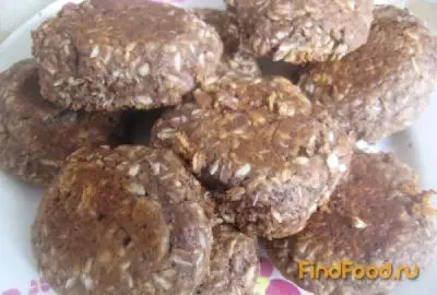 Кокосовое печенье с какао  рецепт с фото